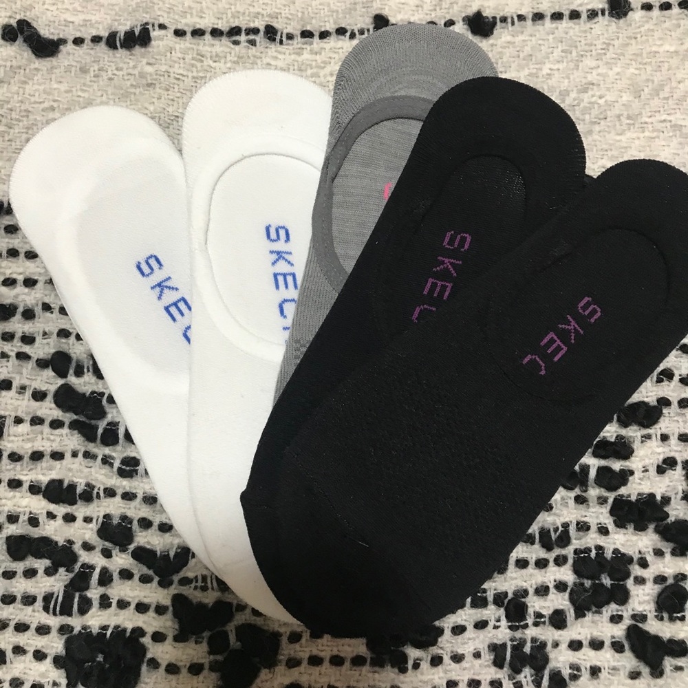 Sketchers No Show Socks